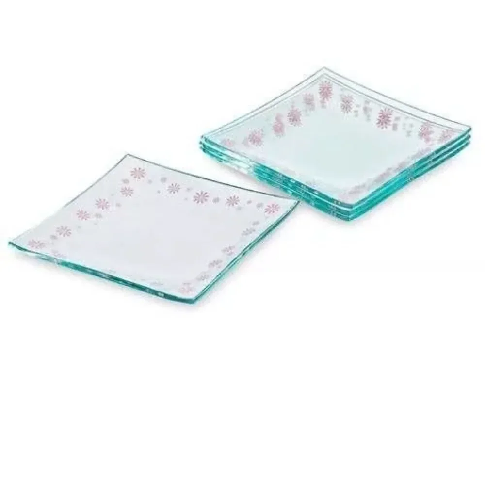 4 The Pampered Chef Daisy Dessert‎ Plates 6